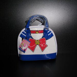 Sailor Moon Satchel Patent Dome Bag Womens Faux Leather Vegan Rare Official New